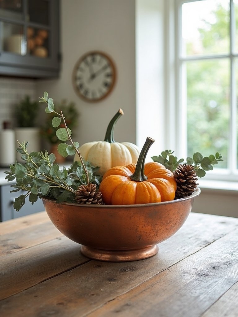 seasonal nature inspired table centerpieces