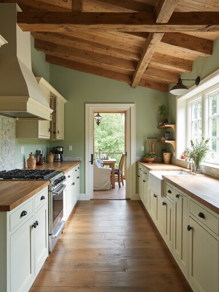 serene farmhouse color palette harmony