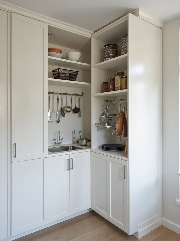 sleek practical customizable wall storage