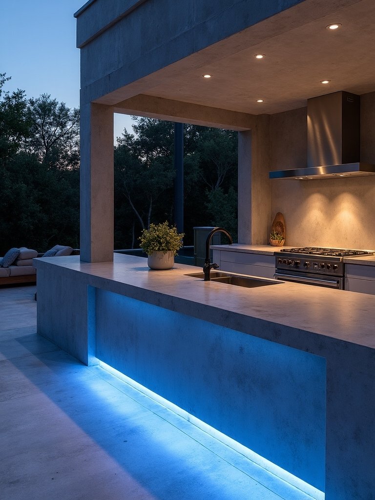 smart ambient outdoor lighting