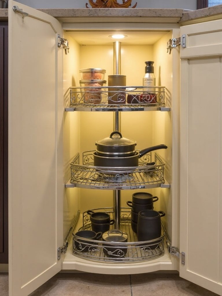 smart corner cabinet solutions