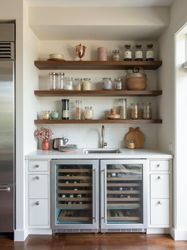 streamlined beverage station organization and efficiency