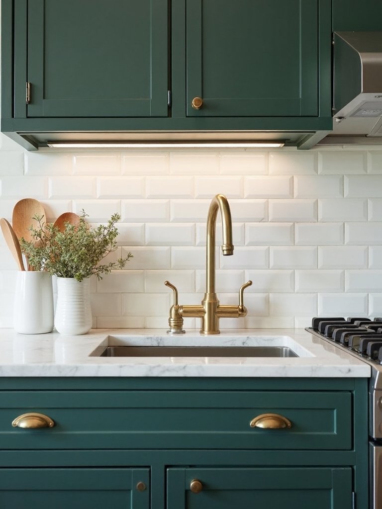 striking traditional modern kitchen design