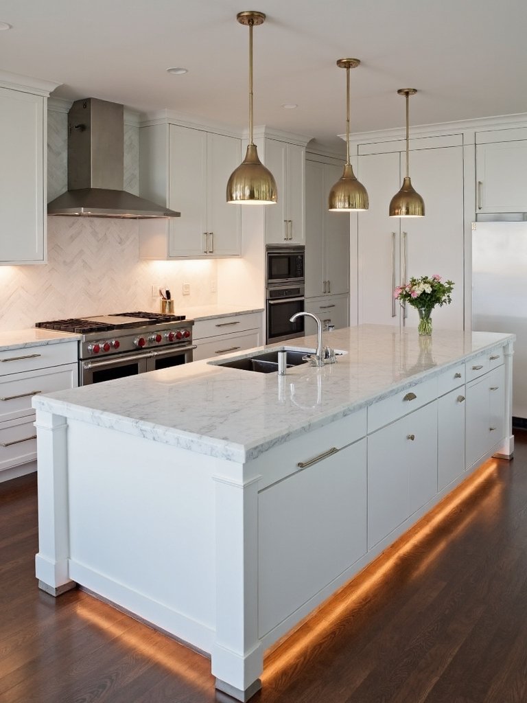 stunning kitchen island lighting