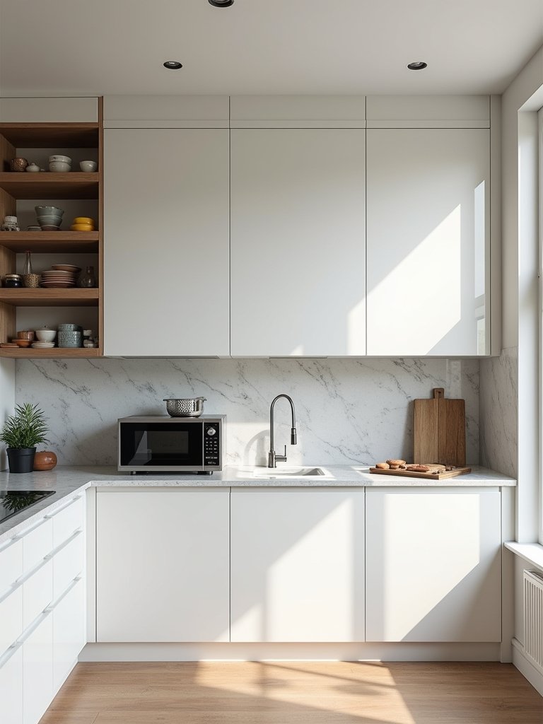 stylish compact kitchen renovations