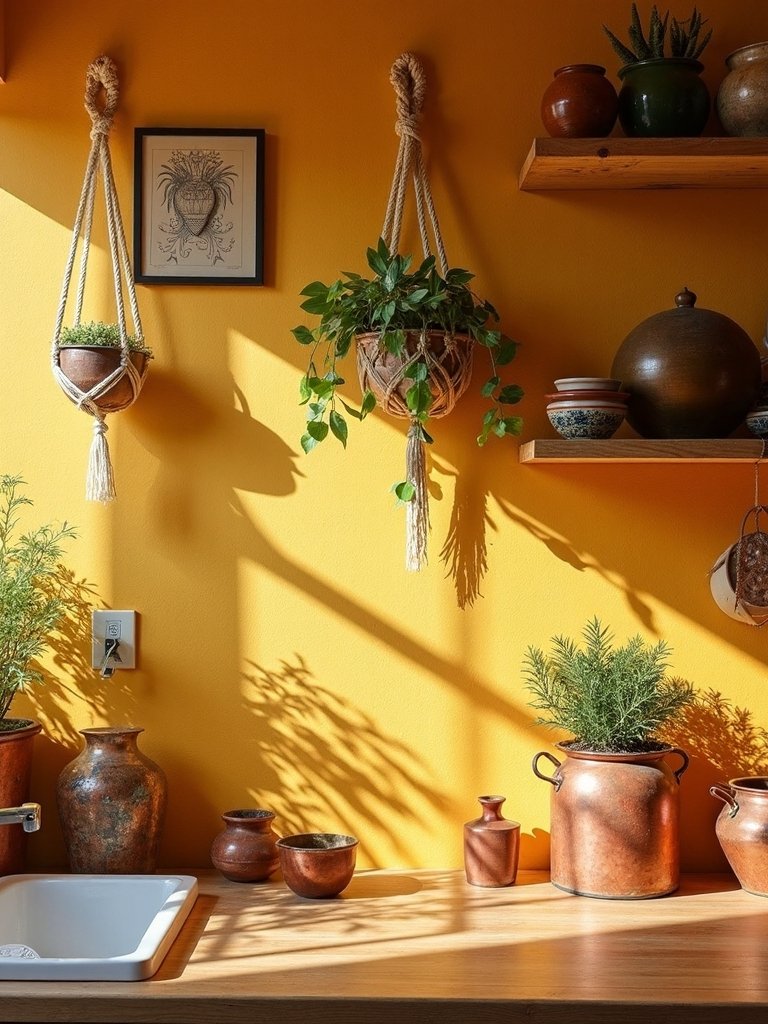 sunlit cozy harmonious nature inspired