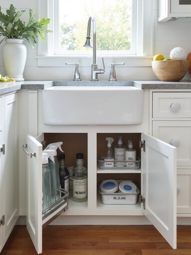 sustainable organization through stackable storage