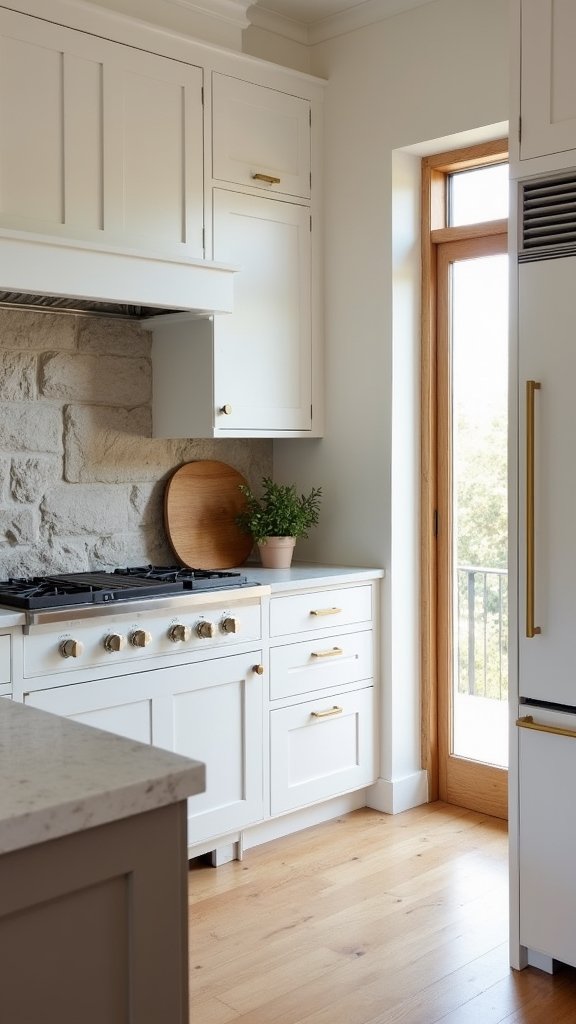 textural contrasts enhance kitchens