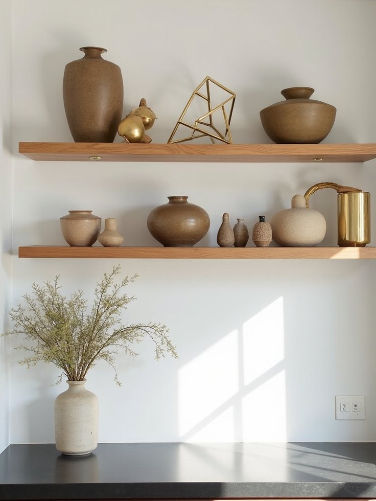 textural diverse layered sculptural arrangements