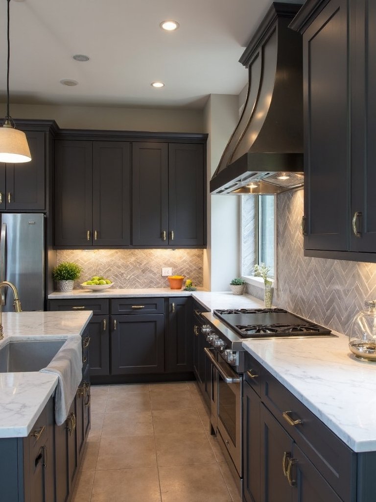 textured grey backsplash designs