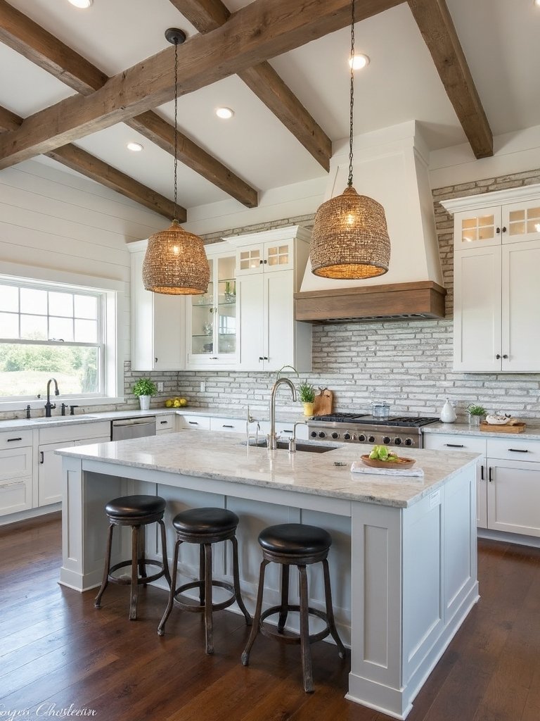 textured wall treatments transform kitchen aesthetics