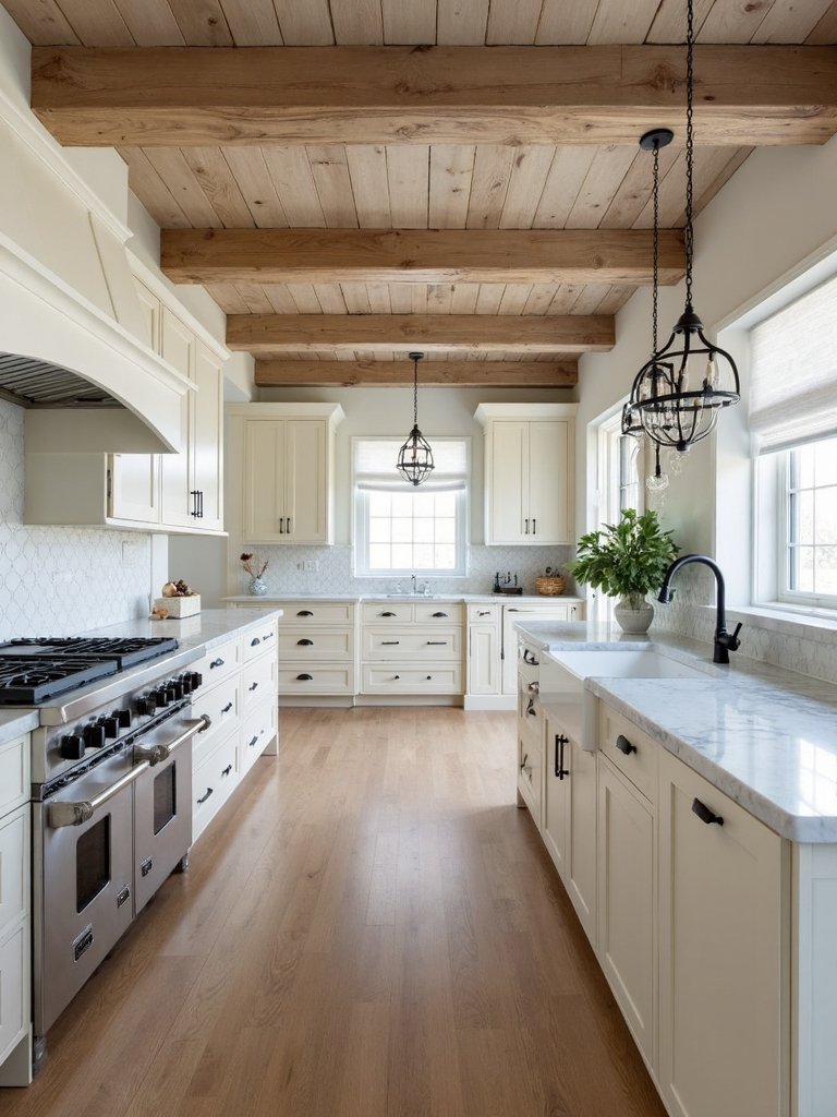 timeless farmhouse kitchen aesthetic
