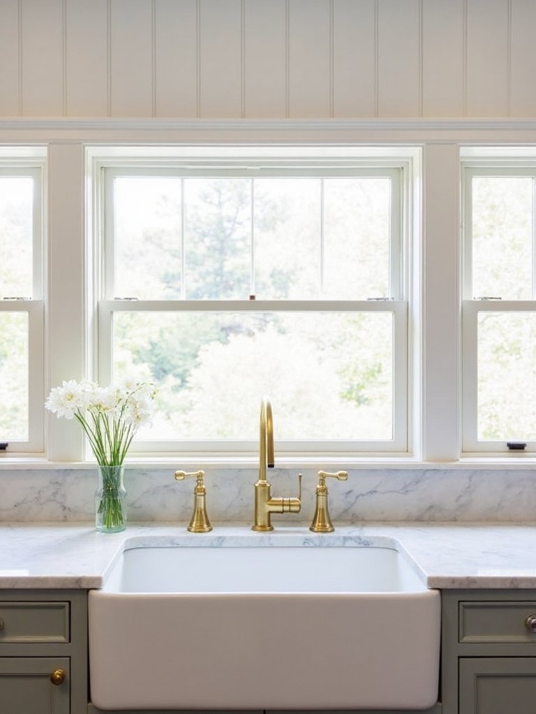 timeless farmhouse kitchen backsplash appeal