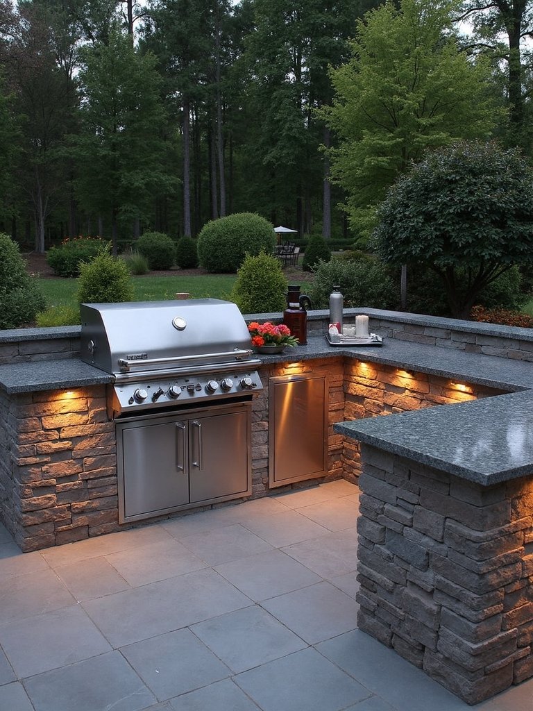 timeless outdoor cooking centerpiece