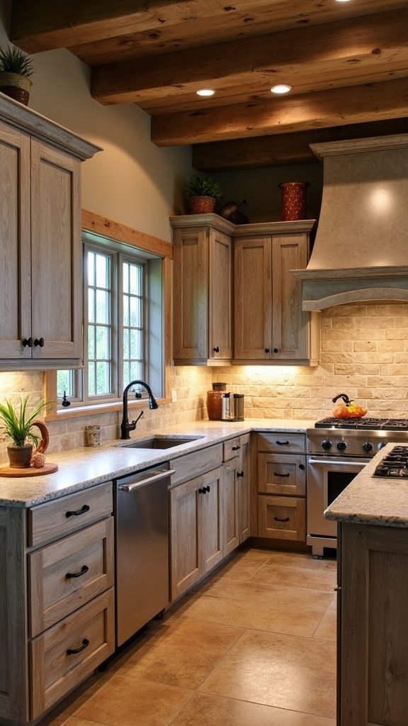 timeless rustic kitchen design