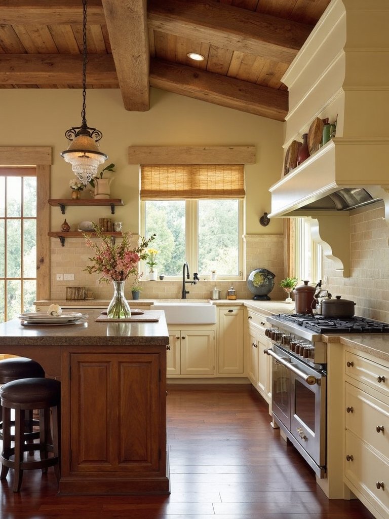 timeless rustic kitchen style