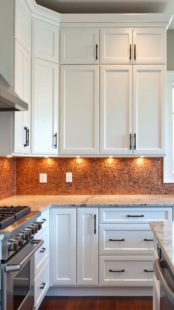 timeless white penny tiles