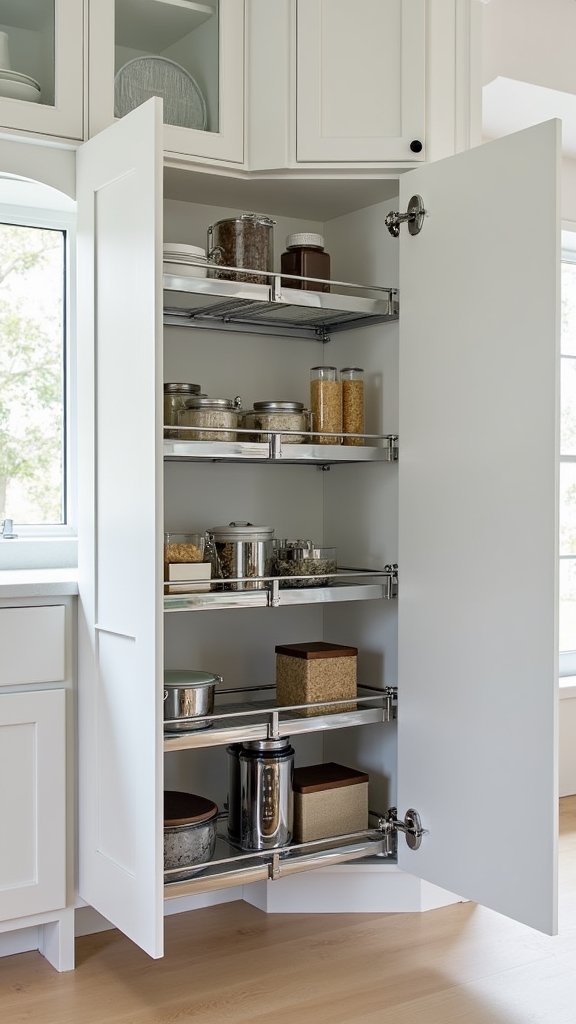transform corner cabinets efficiently