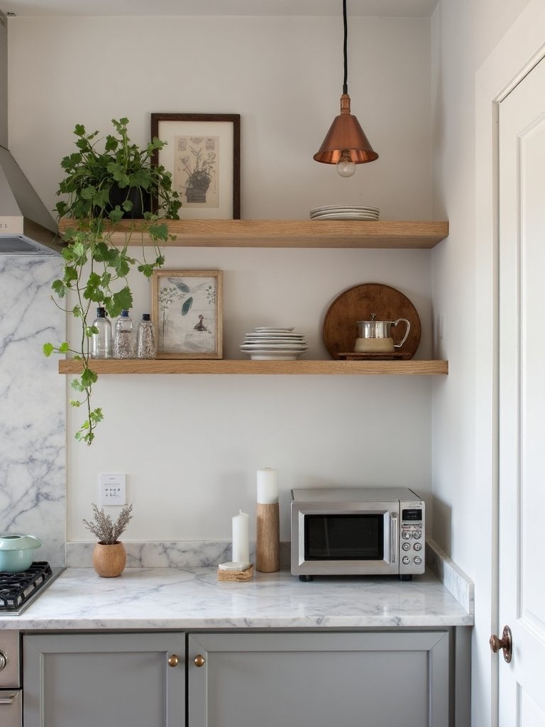 transforming underutilized kitchen corners