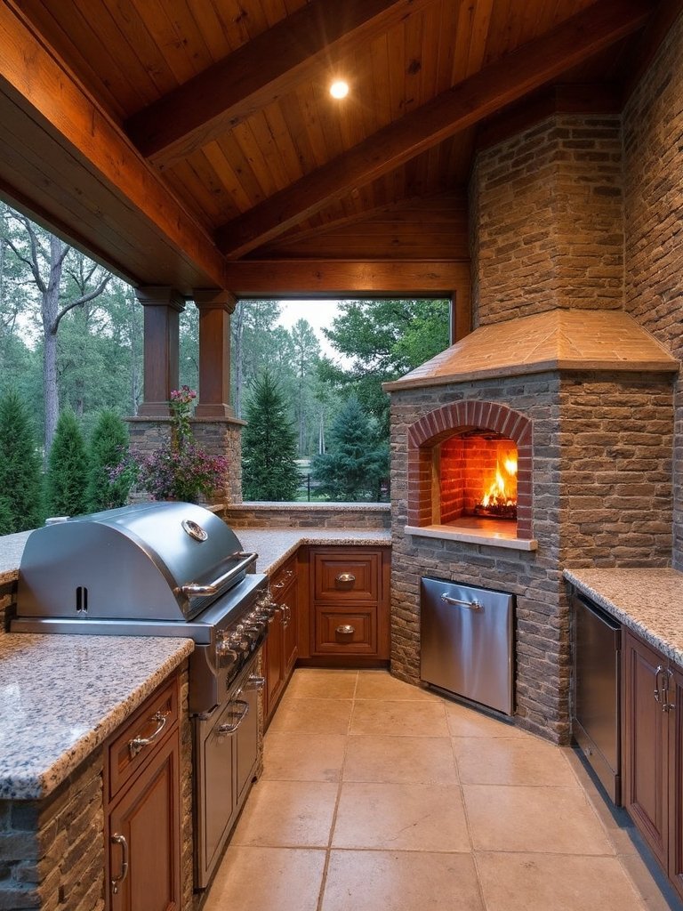 ultimate outdoor cooking station