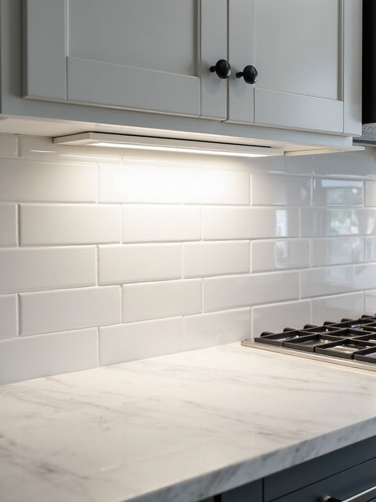 unexpected subway tile arrangements modernize spaces