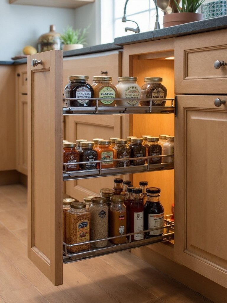 untapped cabinet end storage potential