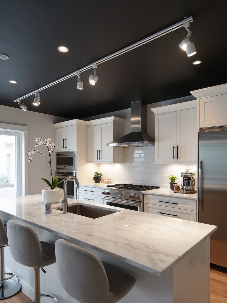 versatile minimalist track lighting