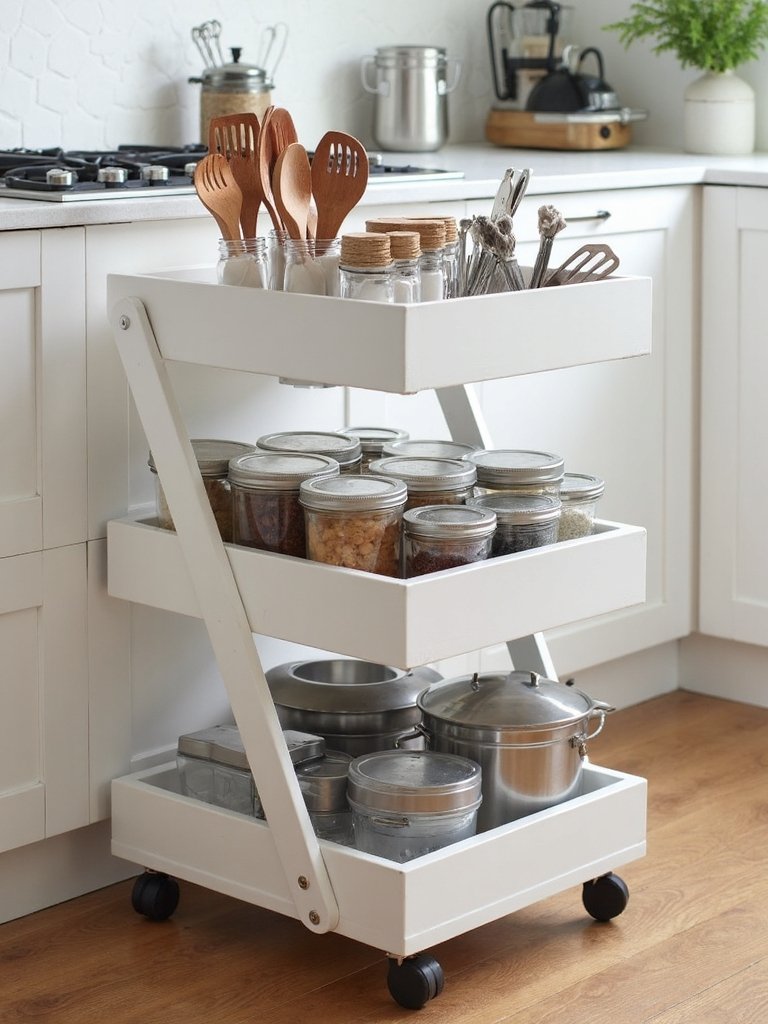 versatile mobile kitchen workstations