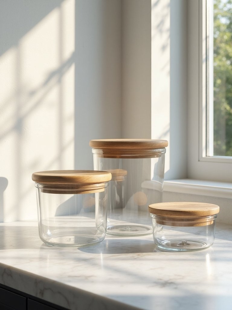 versatile modern glass storage containers