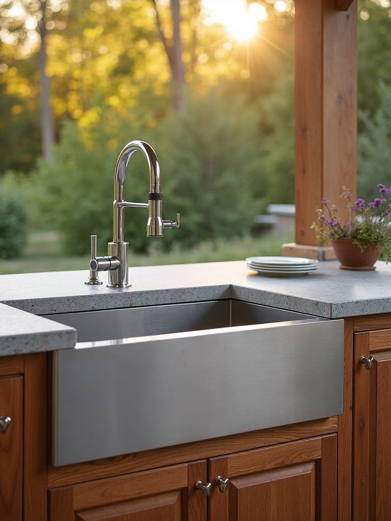 versatile outdoor sink upgrade