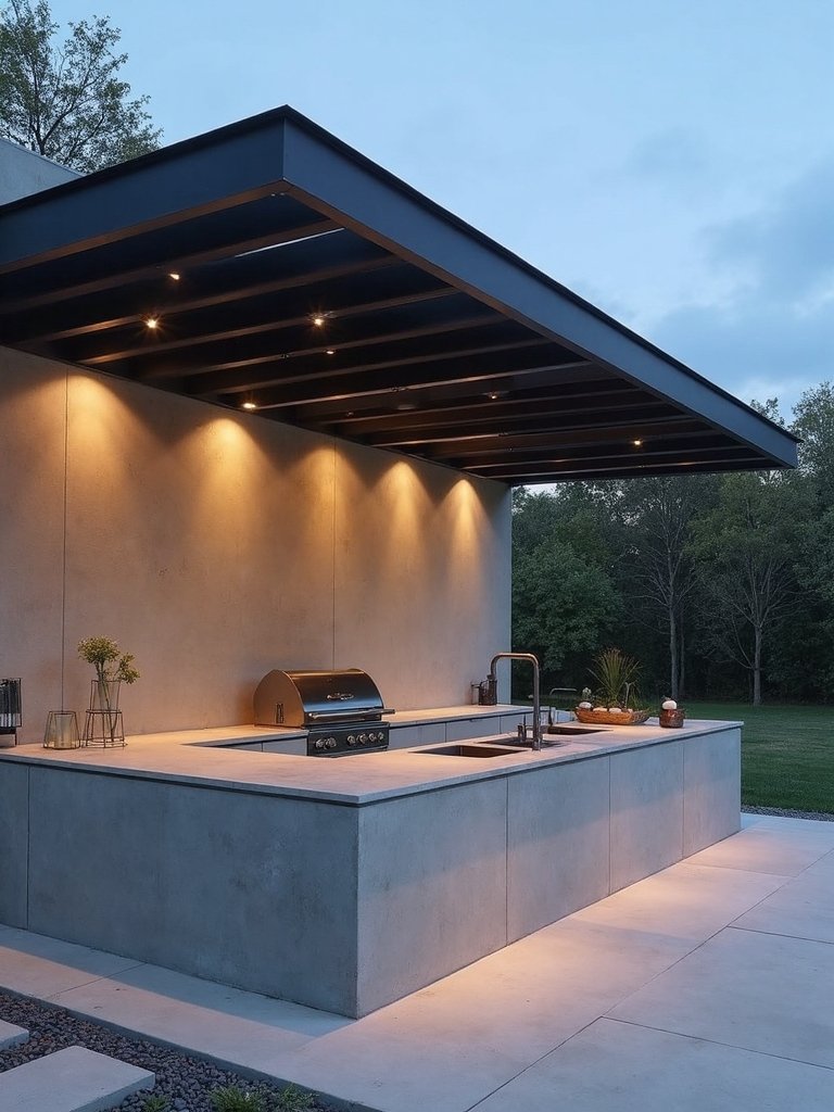 versatile year round outdoor kitchen