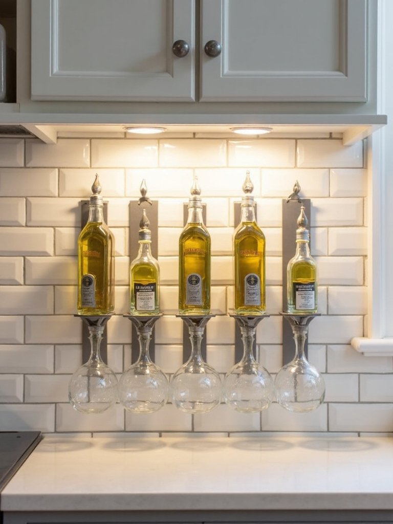 vertical space saving storage organization techniques