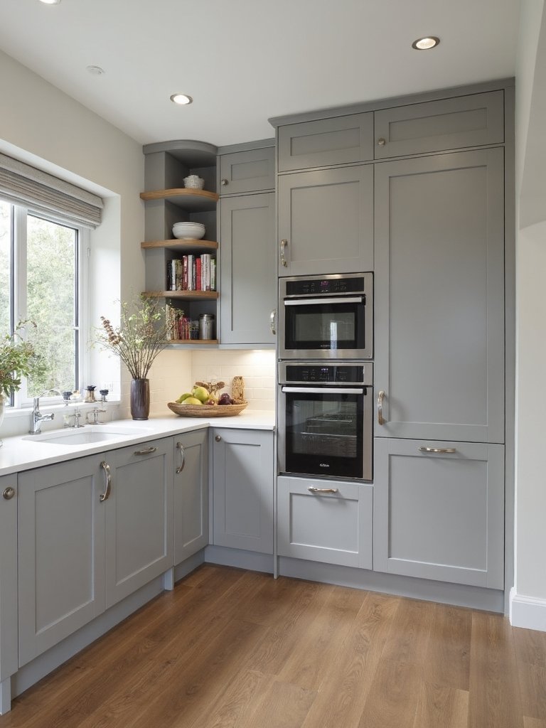 vertical storage maximization floor to ceiling integration