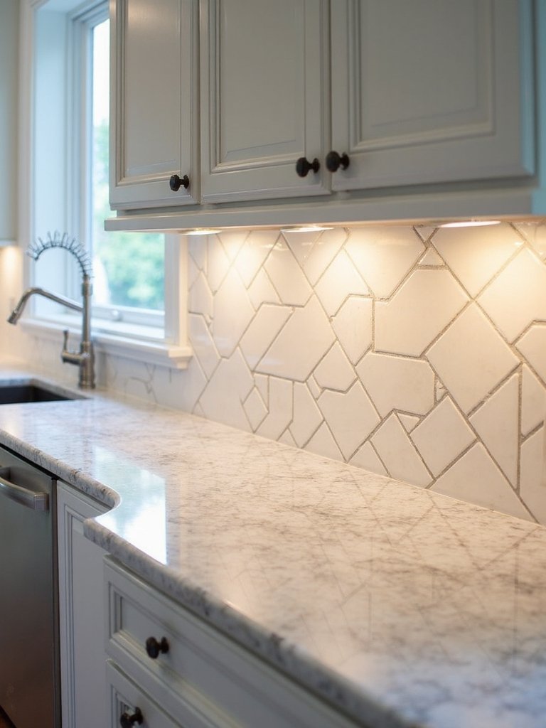 visual drama with herringbone