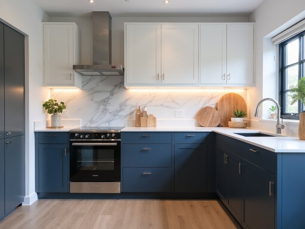 visually impactful kitchen cabinet designs