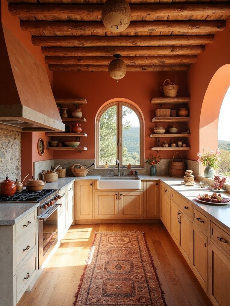 warm earthy southwestern inviting