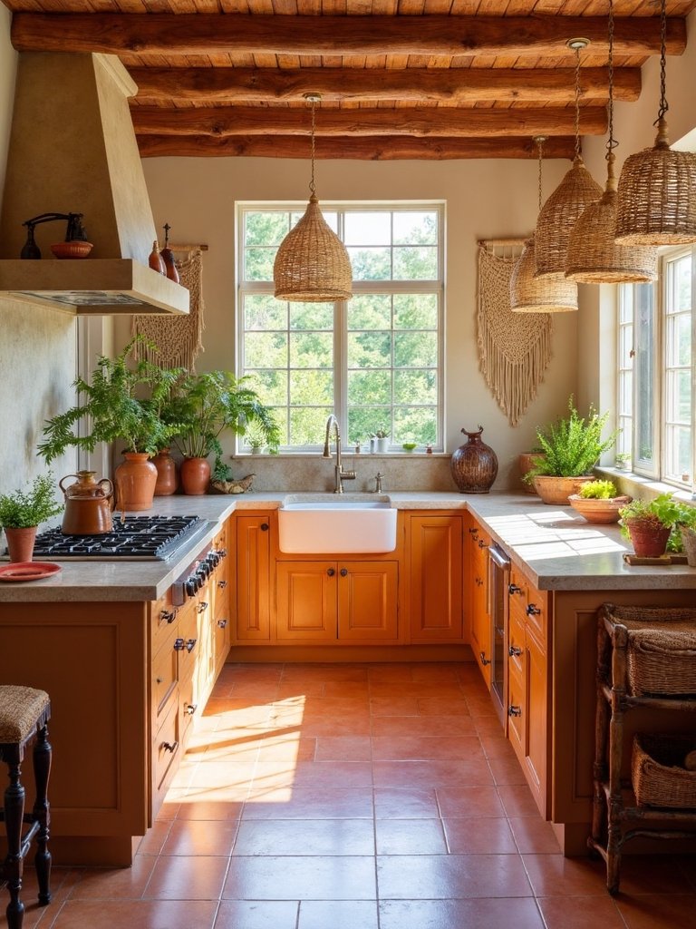 warm grounding eclectic natural beauty