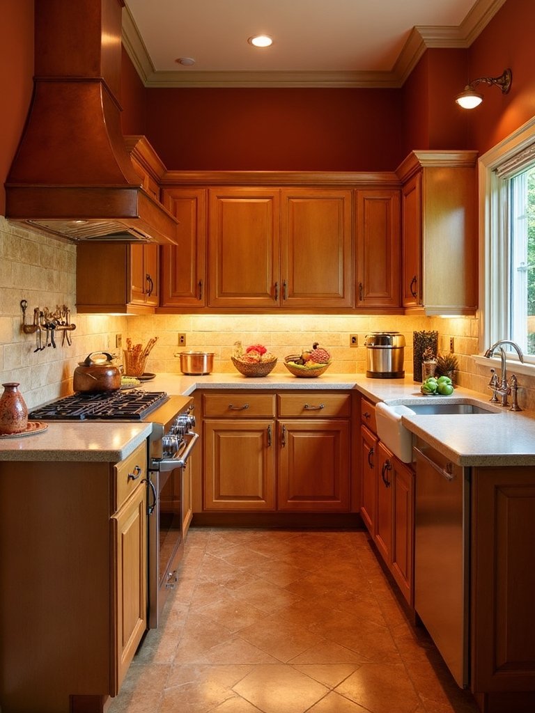 warm inviting complementary color schemes