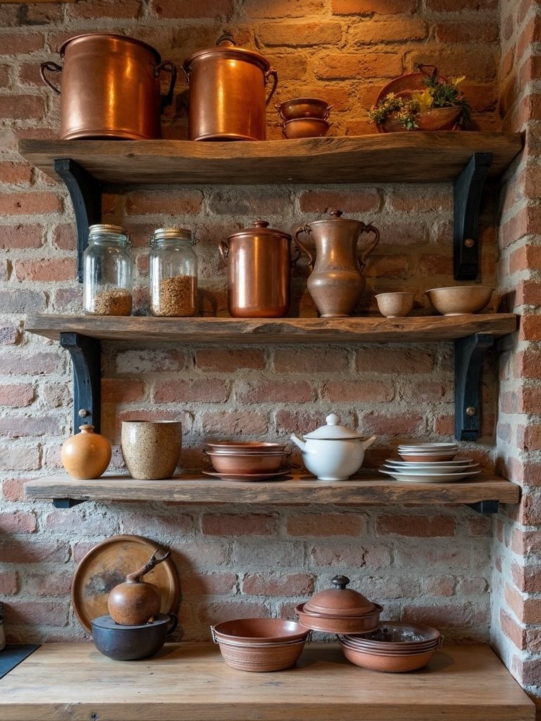 warm rustic authentic farmhouse