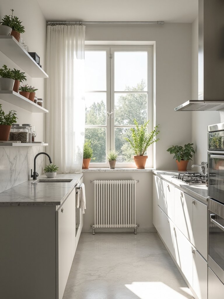 window focused natural light open airy