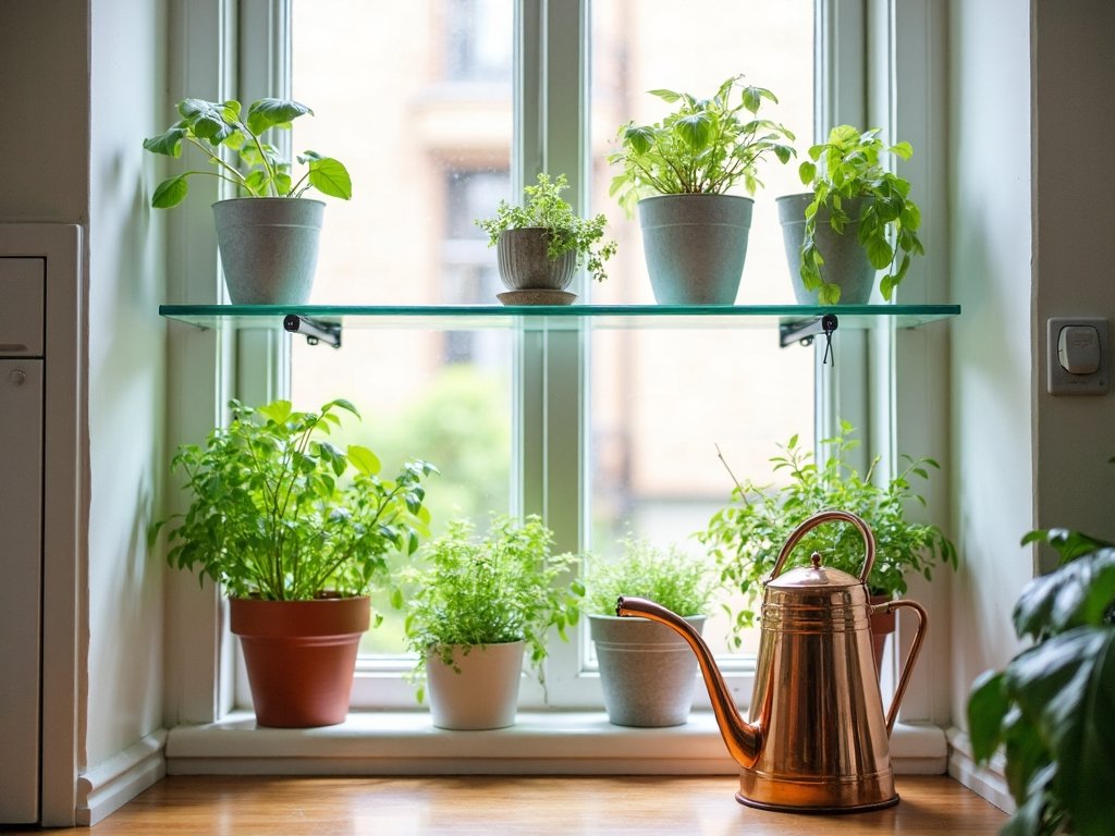 window herb garden