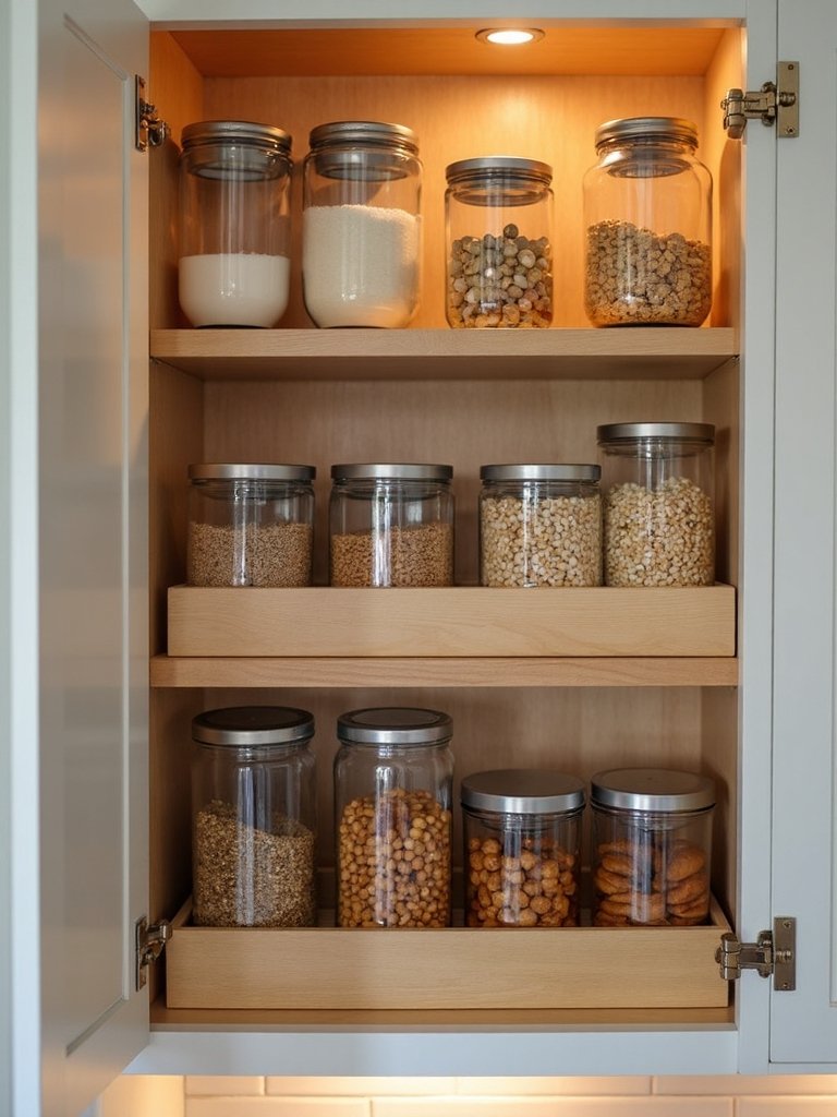 zoned kitchen for efficient activities