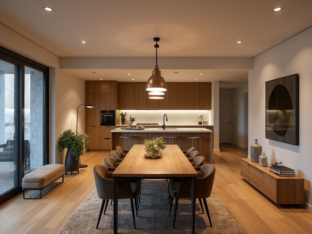 zoned lighting for multifunctional spaces