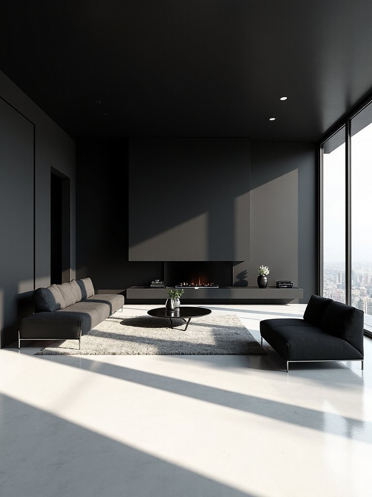 architectural minimalism highlights drama