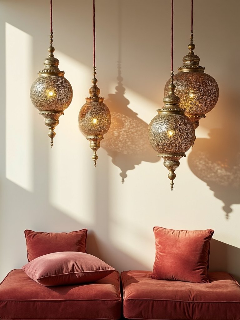 atmospheric enchanting decorative moroccan lanterns