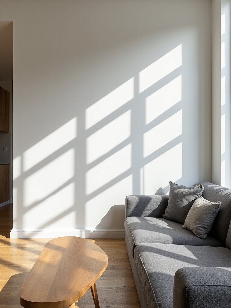 balanced luminous minimalist interplay