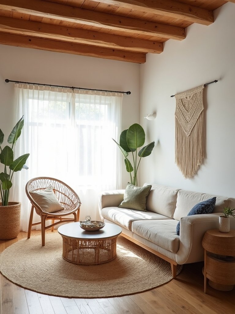 boho minimalist organic comfort