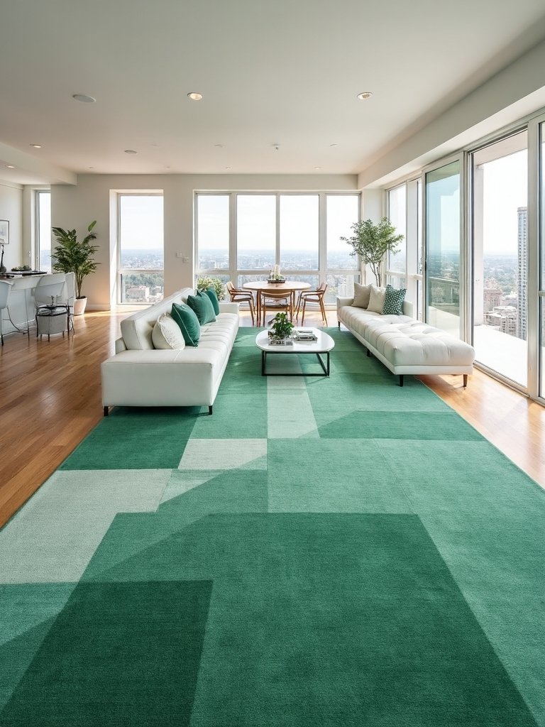 bold color for open spaces