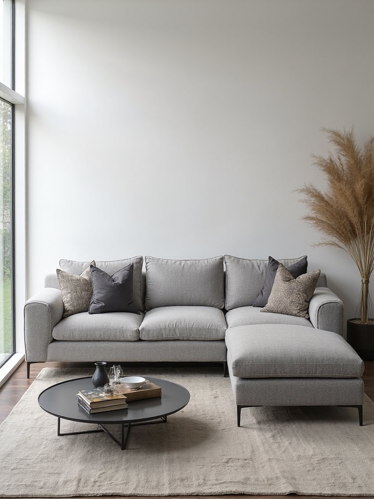 bold geometric sectional arrangements