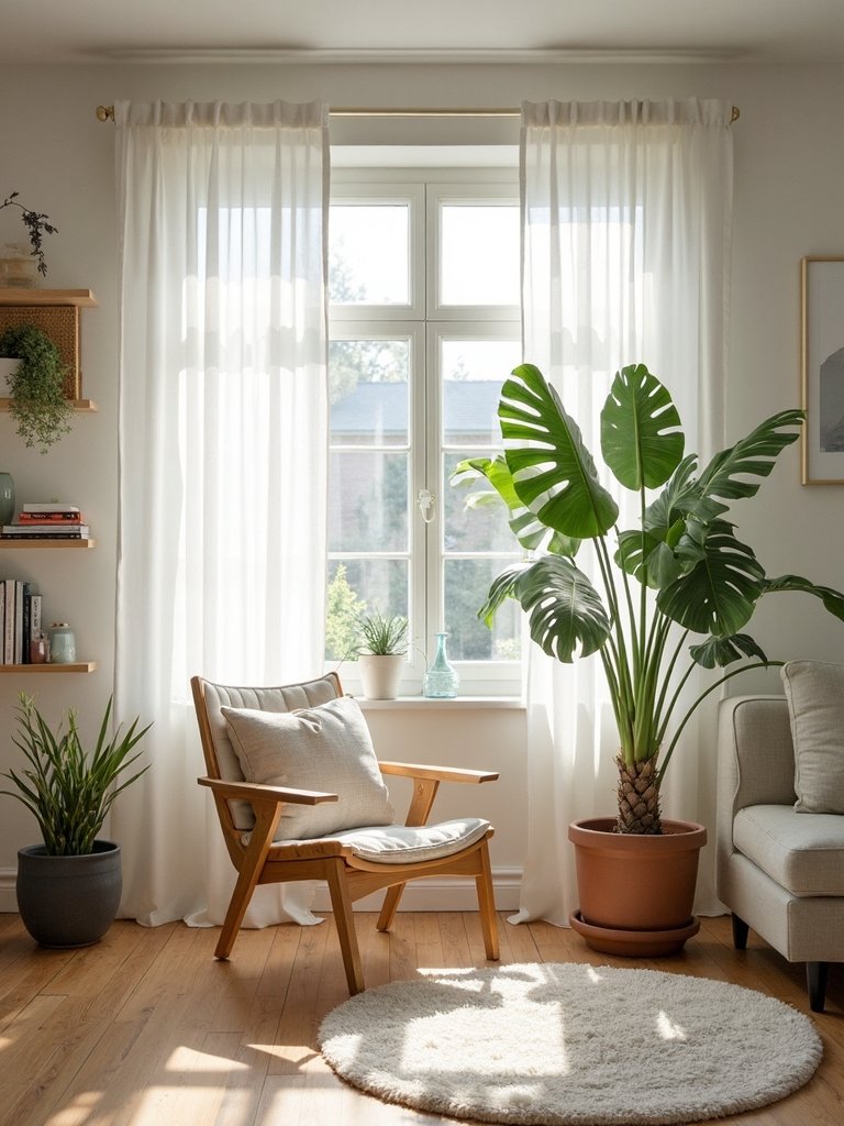 bright inviting minimalist natural light